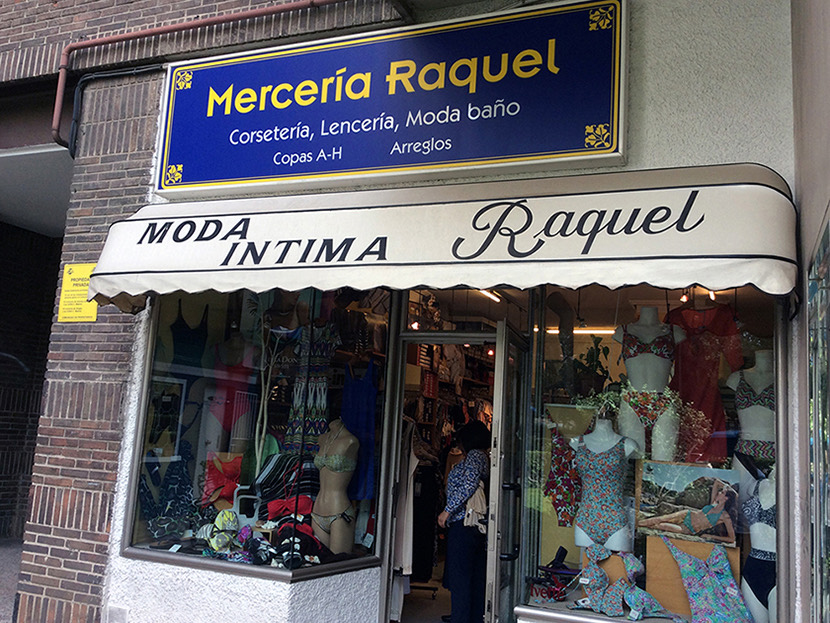 Moda íntima en Mercería Raquel